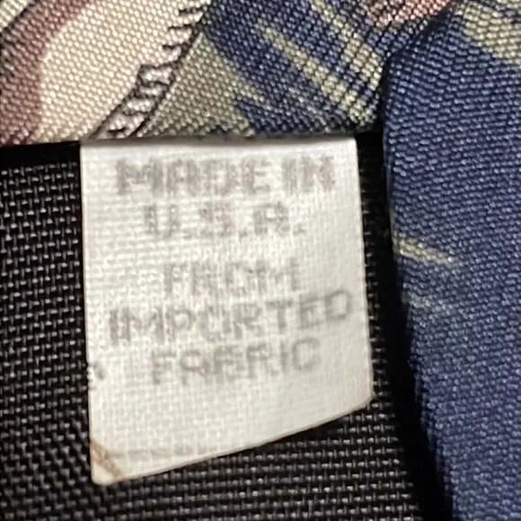 Vintage Golf Tie Necktie Blue with‎ Men playing Golf  Proffitts vintage scene - Picture 6 of 7